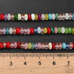 Natürliche weiße Jade perlen Stränge&nbsp;G-L635-A02-4x2mm-03