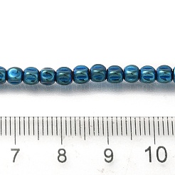 Fili di perline di ematite sintetica non magnetica elettrolitica&nbsp;G-C154-A01-01C