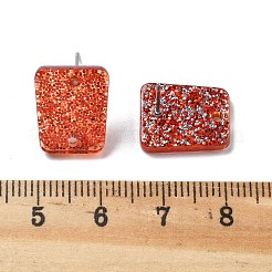 Accessoires pour boucles d'oreilles en acrylique&nbsp;OACR-I016-13B
