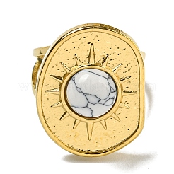 Anneaux de manchette ouverts en acier inoxydable 304 avec placage ionique (IP)&nbsp;RJEW-C079-19G-02