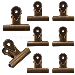8 pieza de clips de carpeta de hierro&nbsp;AJEW-CP0009-81