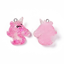 Pendentifs en résine translucide&nbsp;RESI-I047-01C