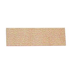 グリッターメタリックリボン  ラメリボン  ゴールドメタルコード付き  バレンタインデーのギフトボックスパッケージ  ライトサーモン  1/4インチ（6mm）  約33ヤード/ロール（30.1752メートル/ロール）  10のロール/グループ