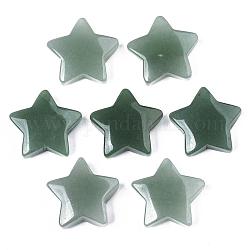 Natürliche grüne Aventurin-Sorgensteine in Sternform, Taschenstein zum Ausgleichen der Hexenmeditation, 30x31x10 mm