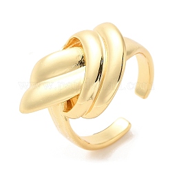 Латунные открытые кольца манжеты, узел, реальный 18k позолоченный, внутренний диаметр: 17 мм