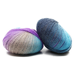 50g/Roll Rainbow Color Wool Yarn Segment Dyeing DIY Handmade