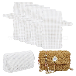 Пластиковая сетка, холст, сумка, листы, аксессуары для вязания сумок своими руками, прямоугольник, 33.5x35.5x0.1 см