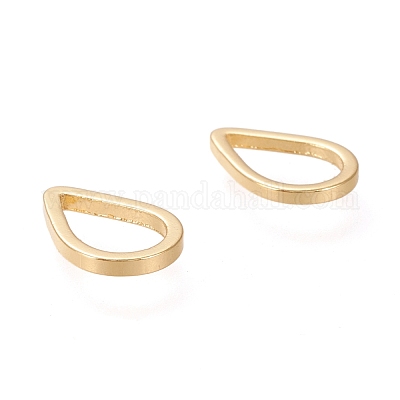 Messing Verknüpfung Ring&nbsp;KK-L006-015G-1
