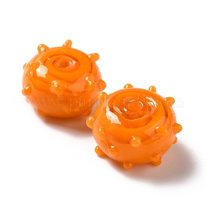 Fait main perles au chalumeau cahoteuses&nbsp;LAMP-E023-06D-1