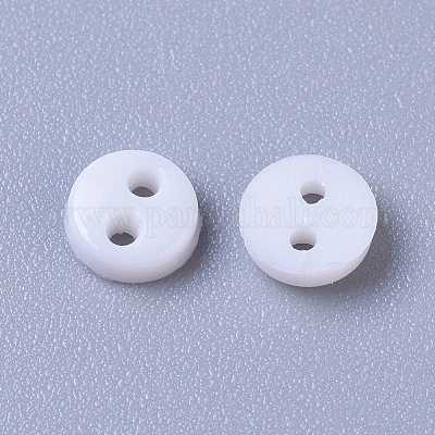 Bottone piccolo in nylon&nbsp;BUTT-WH0014-28K-1