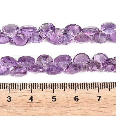 Natürlichen Amethyst Perlen Stränge&nbsp;G-Z152-B01-02-1