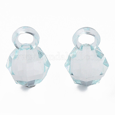 Transparenten Acryl-Anhänger&nbsp;MACR-S373-125-B06-1