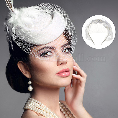 Set da 14 fasce capelli con fiori, accessori festa Hiipie