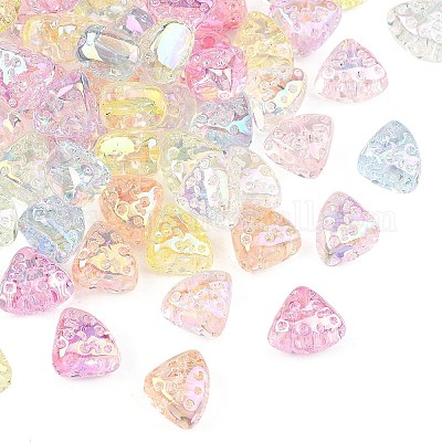 UV-beschichtete transparente Acrylperlen&nbsp;MACR-K361-42-1