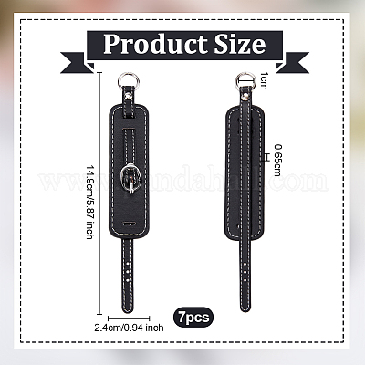 Pu decorazioni ciondolo in pelle&nbsp;AJEW-WH0270-193D-1