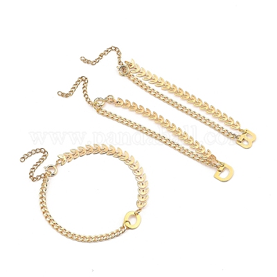 Bracelet Chain Set 4 Letters