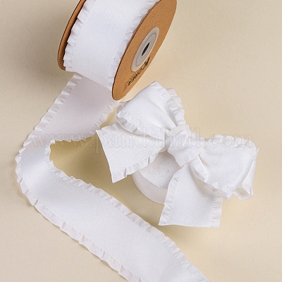 10 Yard gerüschte Bänder aus Polyester&nbsp;PW-WG29113-17-1