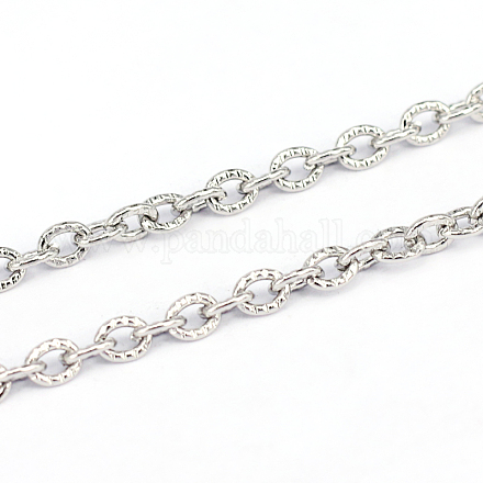 304 Stainless Steel Cable Chains CHS-L001-121-1