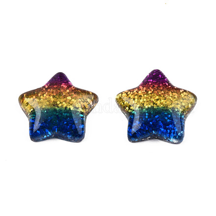 Rainbow Harzcabochons X-CRES-Q197-46-1