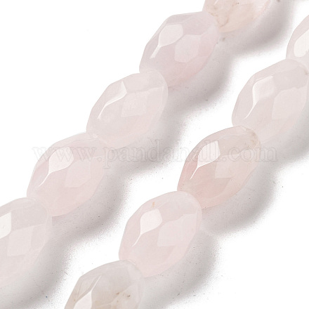 Chapelets de perles en quartz rose naturel G-P520-C09-01-1