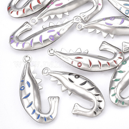 304 Stainless Steel Pendants STAS-T039-05A-1