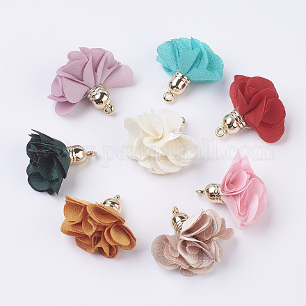 Cloth Flower Pendants Decoration KY-K005-01-1
