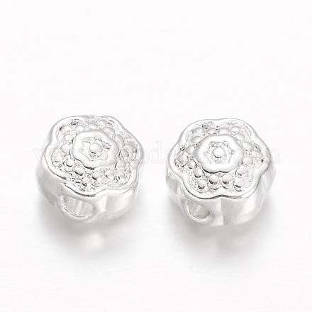 Perles en alliage de fleurs PALLOY-L166-30S-1
