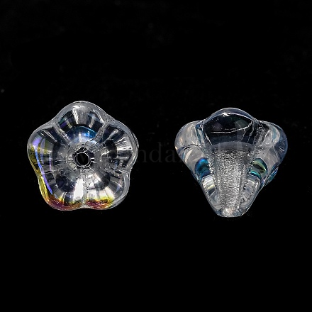 Perlas de vidrio checo transparente GLAA-G070-05D-02-1