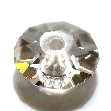 Abalorios de cristal austriaco de imitación SWAR-F061-4x8mm-01-1