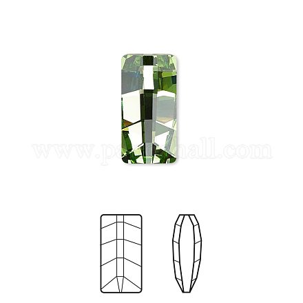 Cabujones de Diamante de imitación cristal austriaco X-4524-16x8-214(F)-1