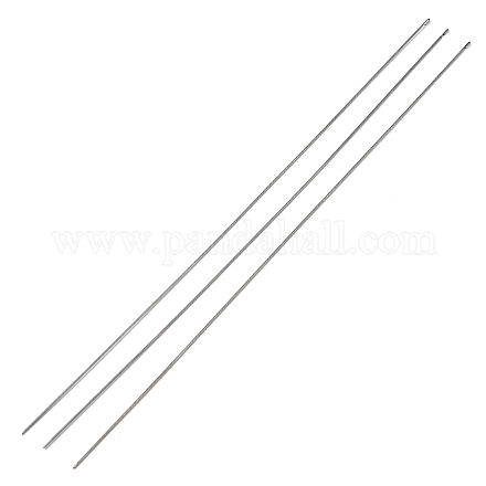 Perlennadeln aus Stahl mit Haken für Perlenspinner TOOL-C009-01A-07-1