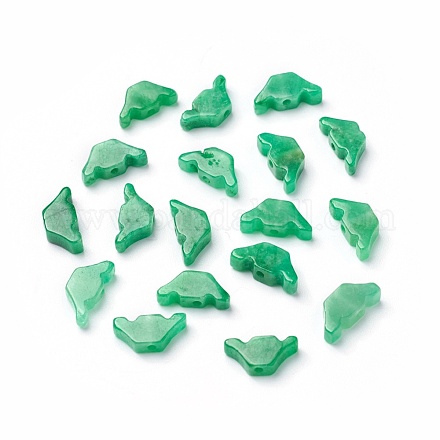 Perles de jade blanc naturel G-L495-19-1