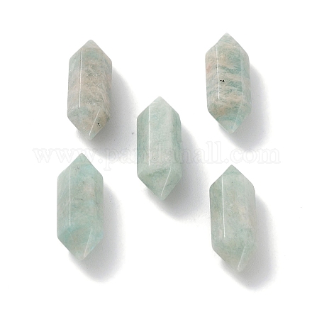 Natural Amazonite Double Terminal Pointed Beads G-G012-04-1
