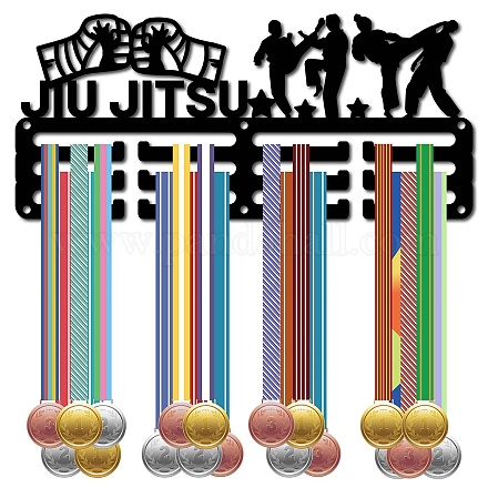 Спортивная тема железная вешалка для медалей настенная стойка для дисплея ODIS-WH0055-046-1