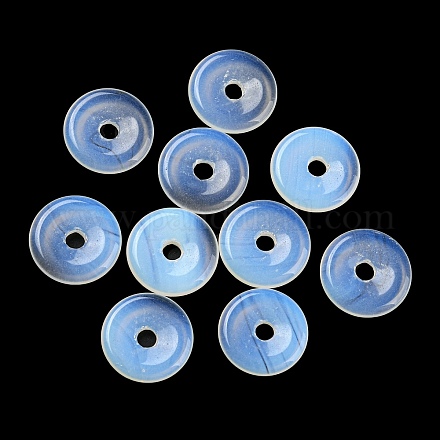 Pendenti con fibbia di sicurezza in porcellana opalite G-B052-06-1