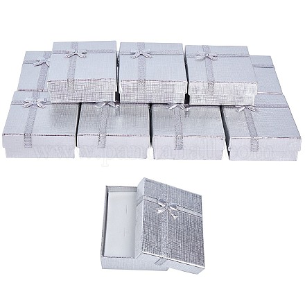 Regali San Valentino pacchetti ciondolo collane di cartone scatole CBOX-R013-9x7cm-3-1