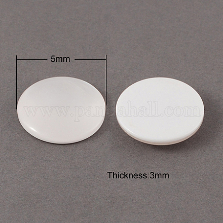 Resin Cabochons CRES-R062-5mm-61-1