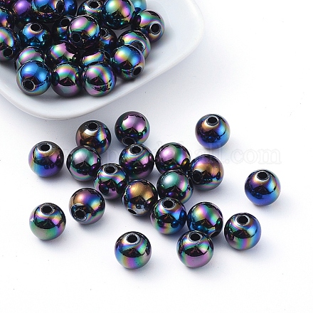 Perlas de acrílico de color sólido PACR-S095-12mm-09-1