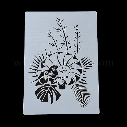 Plastic Hollow Out Drawing Painting Stencils Templates DIY-Z024-01M-1