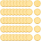 Brass Sheet, for Brooch Base Setting Making, Flat Round, Golden, 20x1mm, 50pcs/box