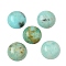 Natural African Turquoise(Jasper) Cabochons, Half Round/Dome, 20x7~8mm