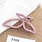 Plastic Claw Hair Clips, Butterfly, Rosy Brown, 106x47x40mm