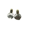 Silver Needle Silver Earrings Fashion Metal Earrings Simple Design Earrings, Platinum