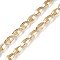Electroplate Glass Beads Strands, Pearl Luster Plated, Faceted, Oval, Gold, 7.5x4.5mm, Hole: 0.9mm, about 60pcs/strand, 17.32''(44cm)