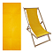 Oxford Canvas Chair, Beach Chair Cloth Replacement Supplies, Gold, 1150x430x3.5mm