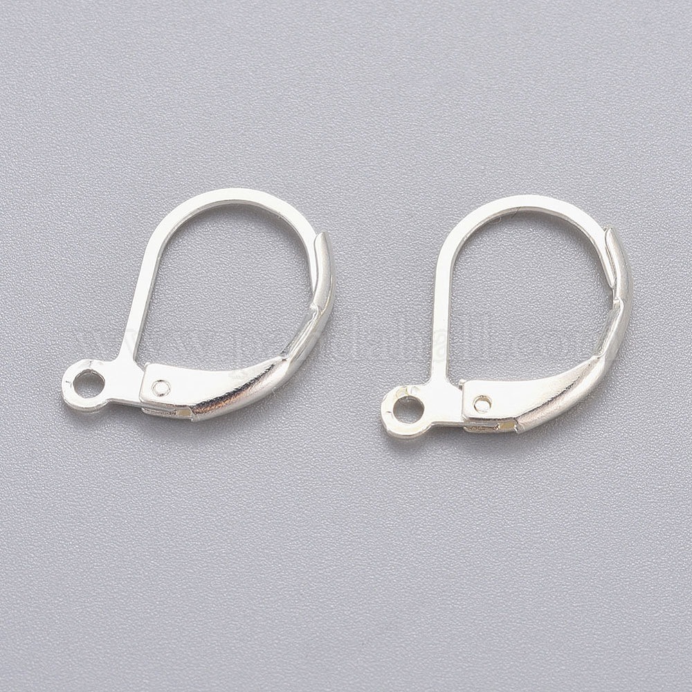Wholesale 304 Stainless Steel Leverback Earring Findings
