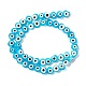 Chapelets de perles vernissées manuelles LAMP-F023-B05-4