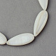 Chapelets de perles en coquillage naturel SSHEL-Q296-44-2