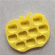 Stampi in silicone alimentare a forma di mela fai da te SOAP-PW0001-105-3