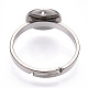 Ajustable 304 base de anillo de almohadilla de acero inoxidable X-STAS-S064-11-2